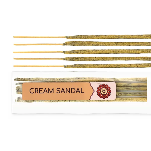 Натуральні індійські аромапалички Cream Sandal