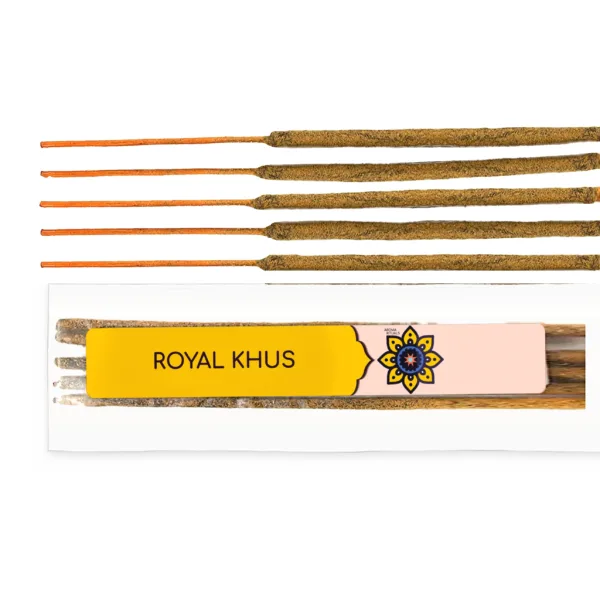 Натуральні індійські аромапалички Royal Khus